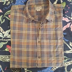 J.Crew slim fit plaid shirt